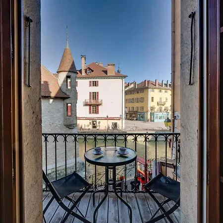 Le Balcon Perriere I - Charming With Direct View Of The Thiou Appartamento Annecy